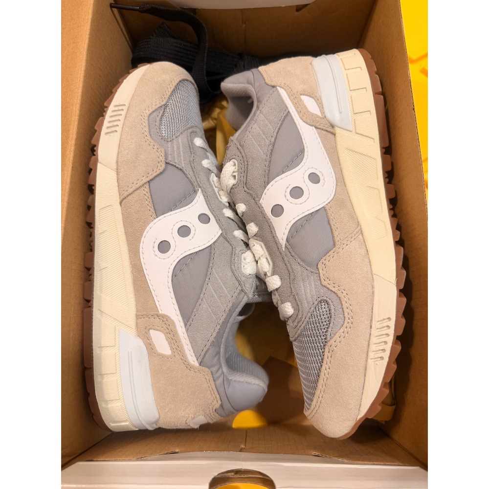 Saucony Shadow 5000 Vintage Mens Grey White Sneakers S70404-10 Size 7